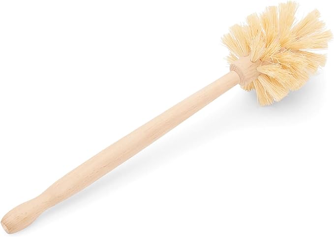 Fox Run Kitchen Brush, Natural Horsehair Fiber Bottle and Tumbler Brush - Image 3