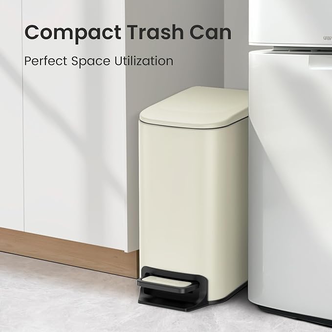 Cesun Small Bathroom Trash Can - Image 3