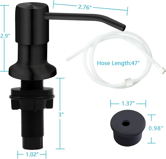 Soap Dispenser for Kitchen Sink, Kichen Sink Soap Dispenser, Under Sink Soap - Image 6