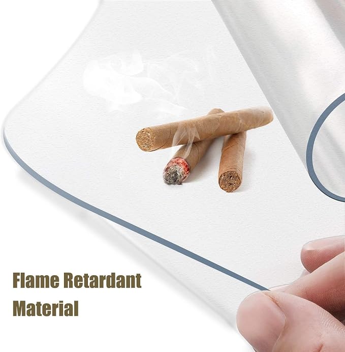 Kuyal Clear Chair Mat, Hard Floor Use - Image 3