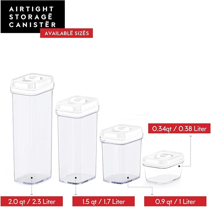 DWËLLZA KITCHEN Airtight Food Storage Containers - Image 7