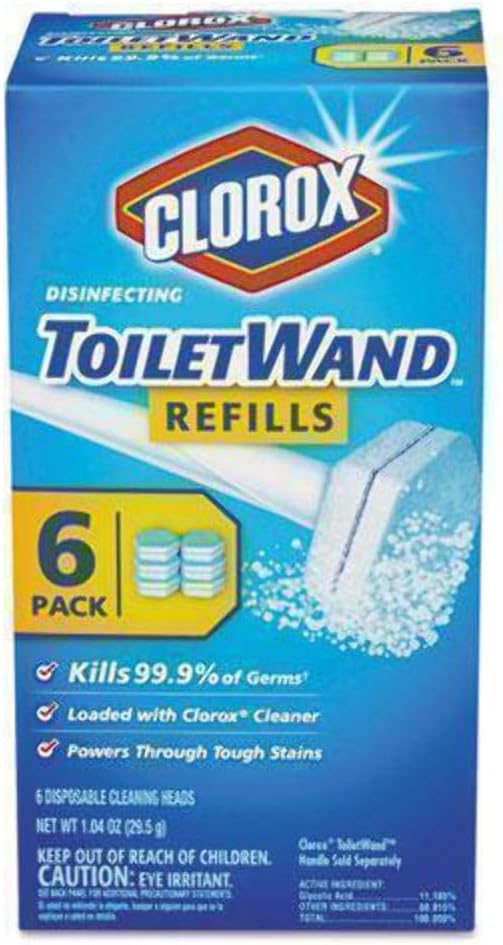 CLO14882 - Clorox Disinfecting ToiletWand Refills