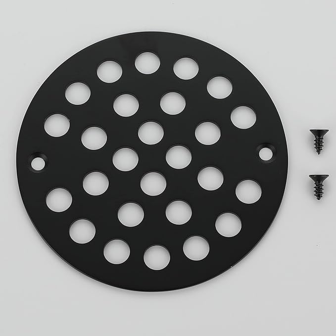 4-Inch Screw-in Shower Strainer Drain Cover Replacement Floor Strainer - Image 6
