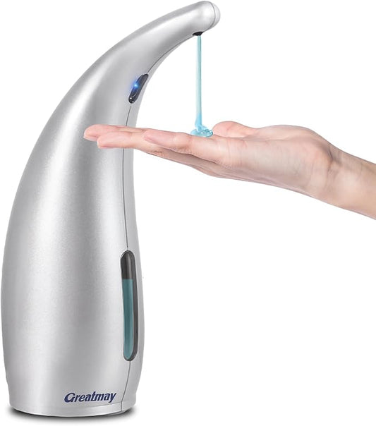 Adjustable Automatic Soap Dispenser Touchless, 4 Adjustable Levels Touchless by Greatmay