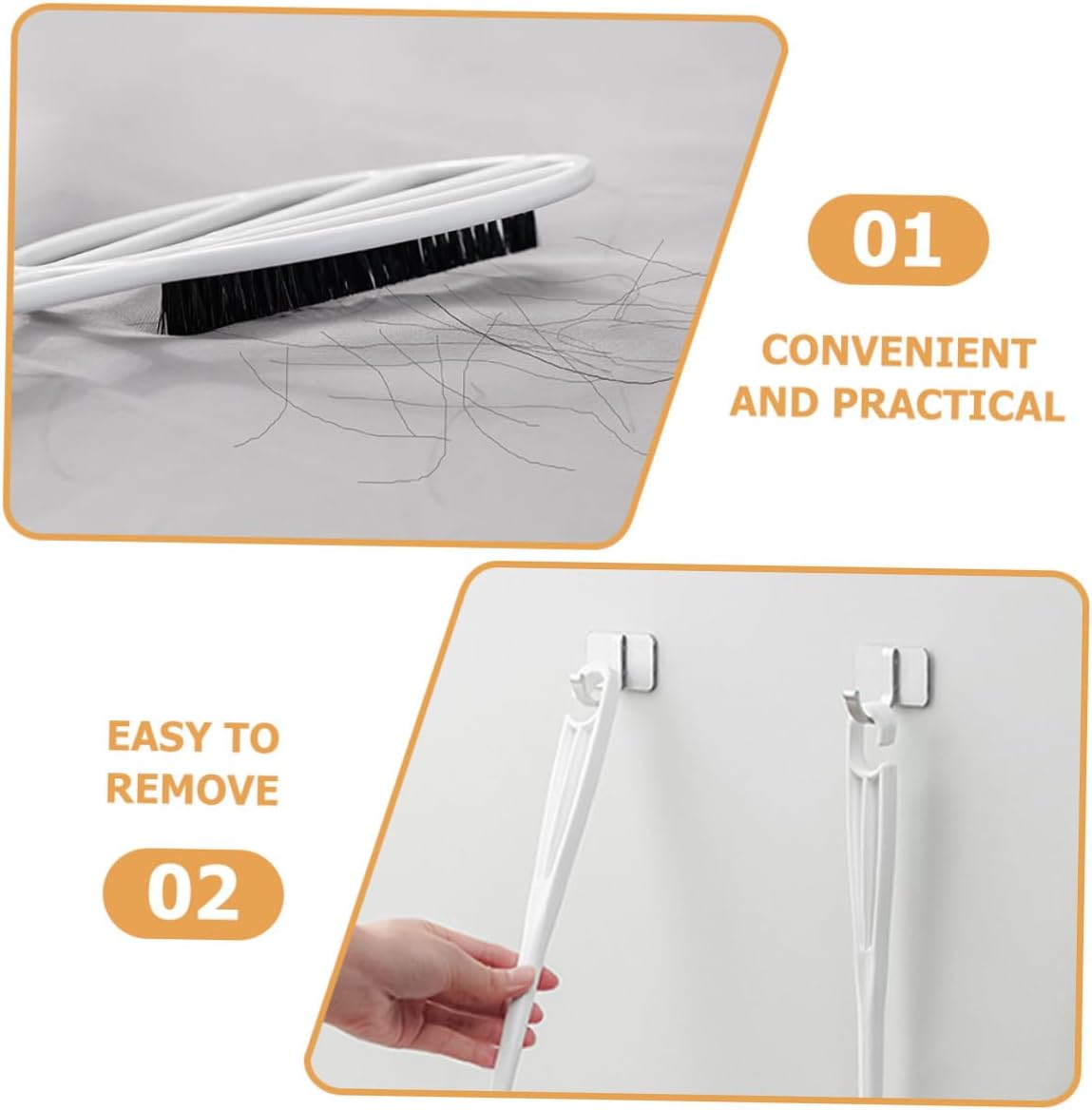 KICHOUSE Quilt Dust Cleaning Tool with Long Handle, White Quilt Beater for Dust Removal and Fluffing, Household Cleaning Duster for Bedding Down Jackets