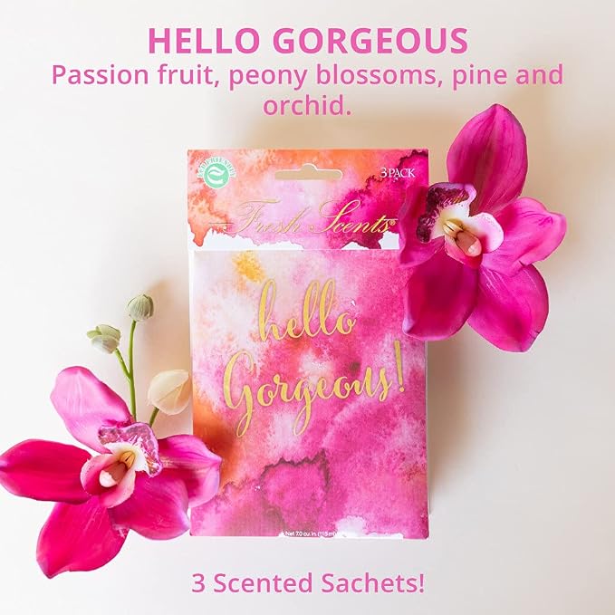 WillowBrook | Fresh Scents Scented Sachet Packet | Hello Gorgeous | Air - Image 3