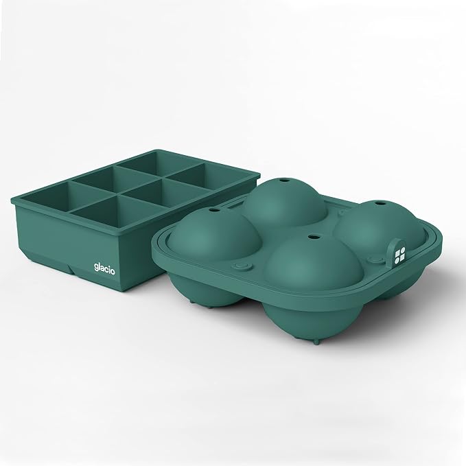 glacio Ball Ice Cube Tray and Big Ice Cube Molds - Image 5