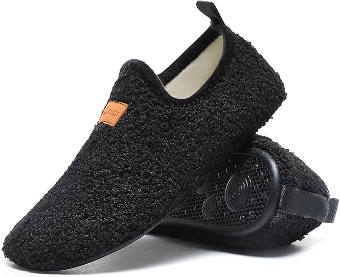 Adult Indoor House Slippers Socks Lightweight Non Slip Grip House Home Shoes - Image 2