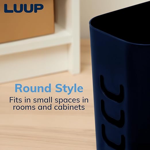 STORi Luup Bathroom Wastebasket, Secure Grocery Bags, Plastic Garbage Container - Image 6
