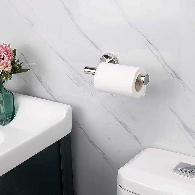 NearMoon Bathroom Toilet Paper Holder, Premium SUS304 Stainless Steel Rustproof - Image 2