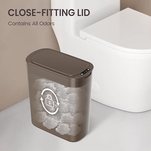 Cesun Motion Sensor Trash Can, 5 Gallon Automatic Bathroom Garbage Can - Image 6