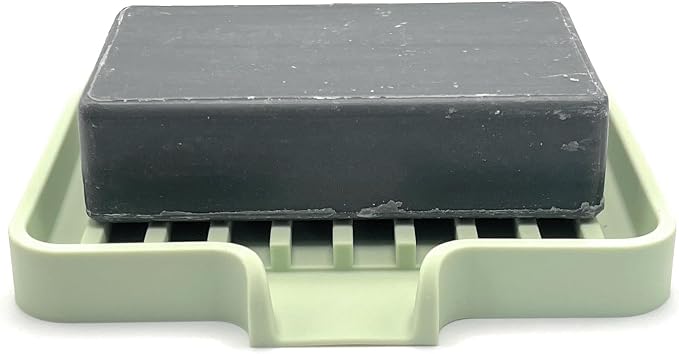 Happitasa Silicone Soap Dish Tray and Sponge Holder - Image 2