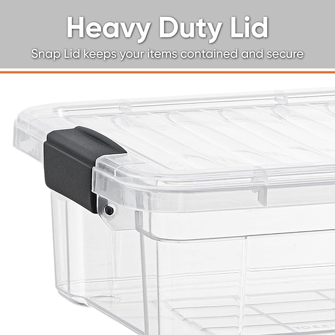 Superio Clear Storage Boxes - Image 4