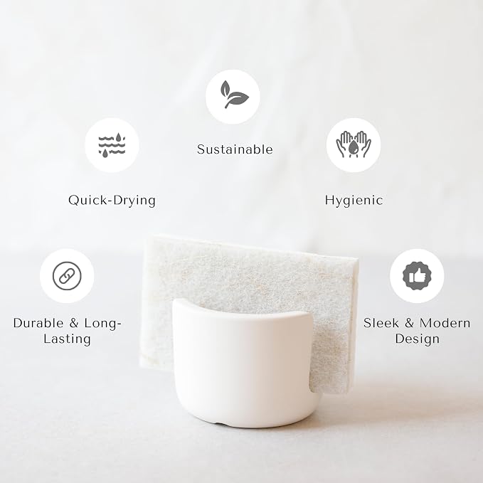 Selegna Diatomite Quick Dry Kitchen Sink Organizer - Image 4