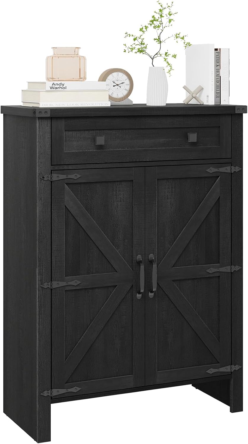 Halitaa Shoe Cabinet, Farmhouse Shoe Storage Organizer, Shoe Storage Cabinet ...