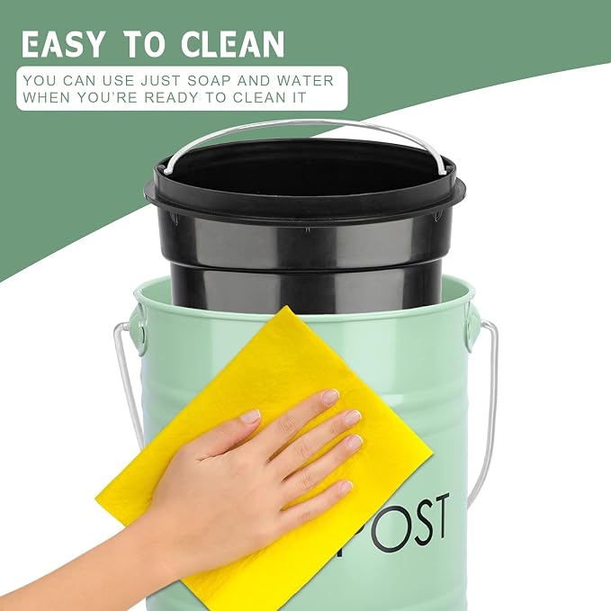 Vipush Kitchen Countertop Compost Bin - Image 6