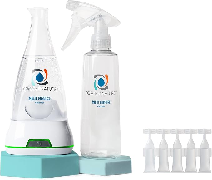 Force of Nature Multi-Purpose Cleaner, Disinfectant & Deodorizer Starter Kit by ForceofNature
