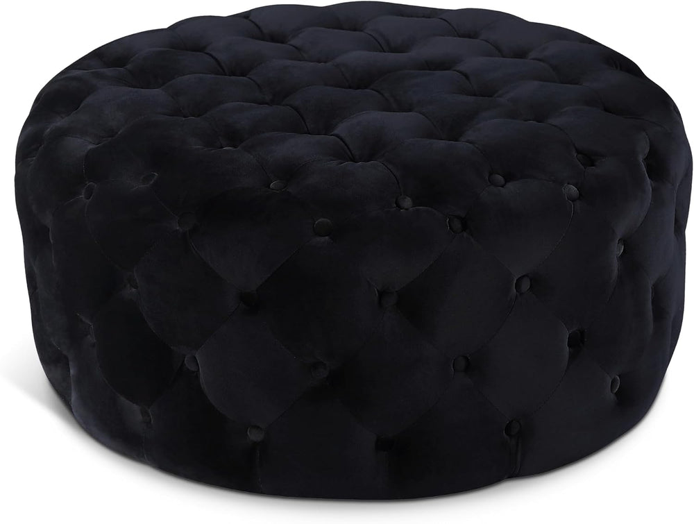 Meridian Furniture Addison Collection Modern | Contemporary Velvet Upholstere...