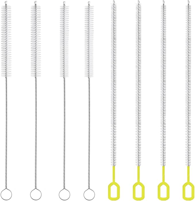 8-Piece Straw Cleaner Brush Set by Unknown