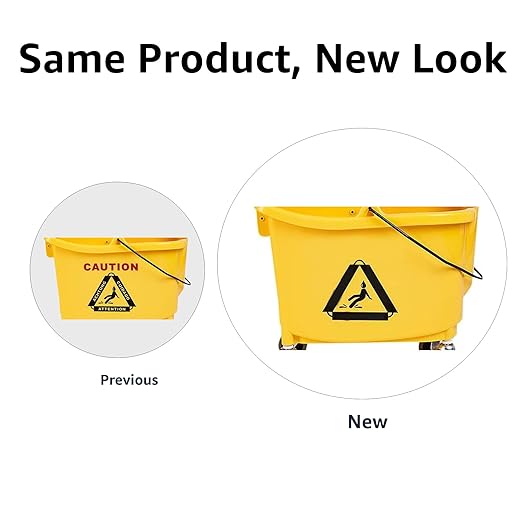 Amazon Basics Rectangular Floor Cleaning Mop Bucket - Image 6