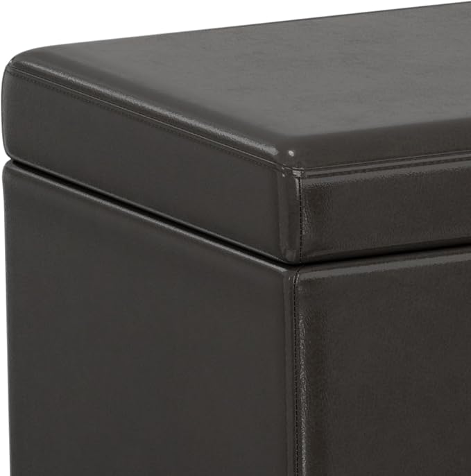 SIMPLIHOME Avalon 54 inch Wide Contemporary Rectangle Extra Large Storage - Image 7