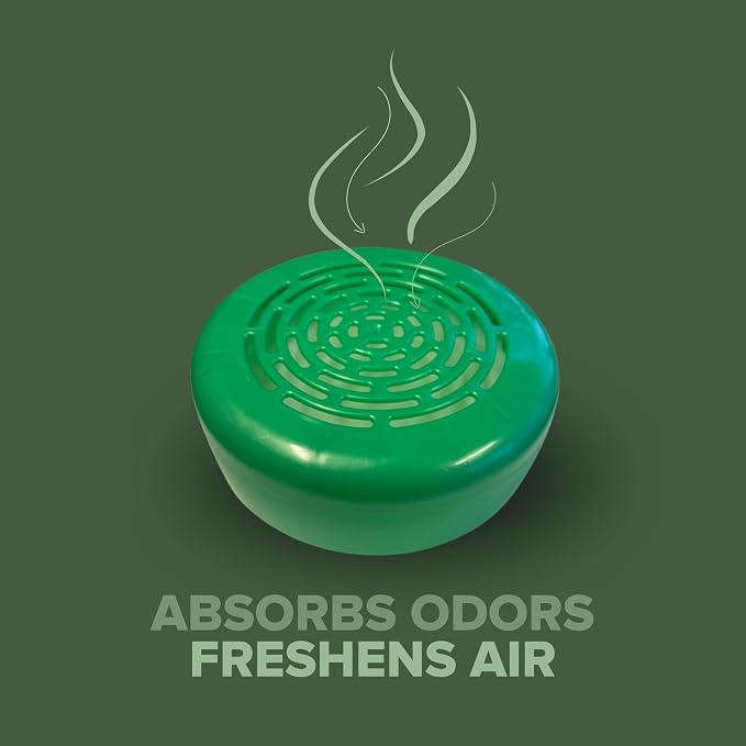 Citrus Magic Holiday Odor Absorbing Solid Air Freshener, Winter Wonder Green - Image 6