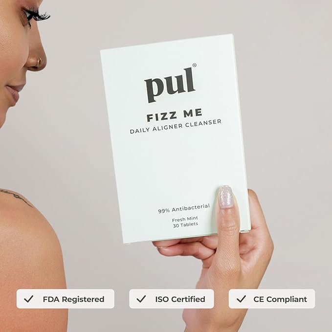 PUL Aligner Cleaner Tablets – For Cleaning Invisalign, All Clear Aligners & - Image 6