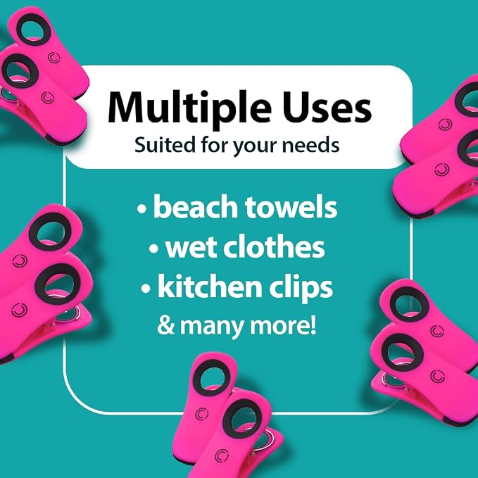 CoreClips Towel Clips for Beach Chairs - Image 3