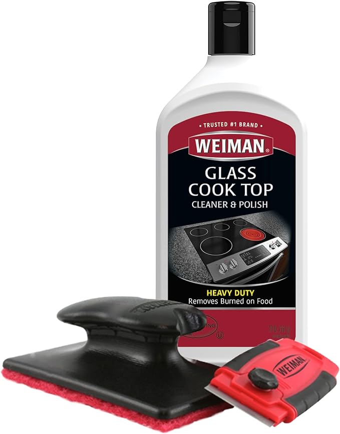 Weiman Glass Cooktop Cleaner Kit by Weiman