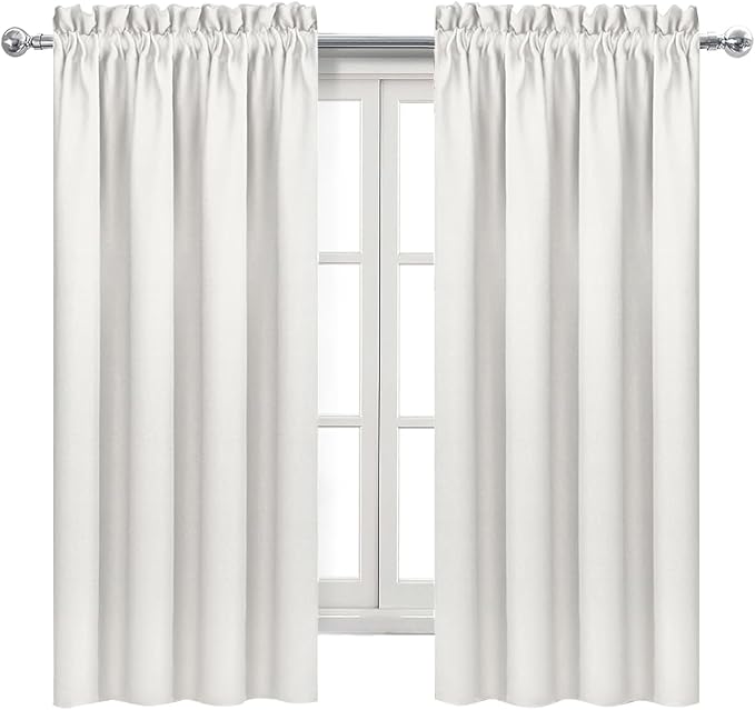 DWCN Blackout Curtains Thermal Insulated, Energy Saving & Noise Reducing - Image 9