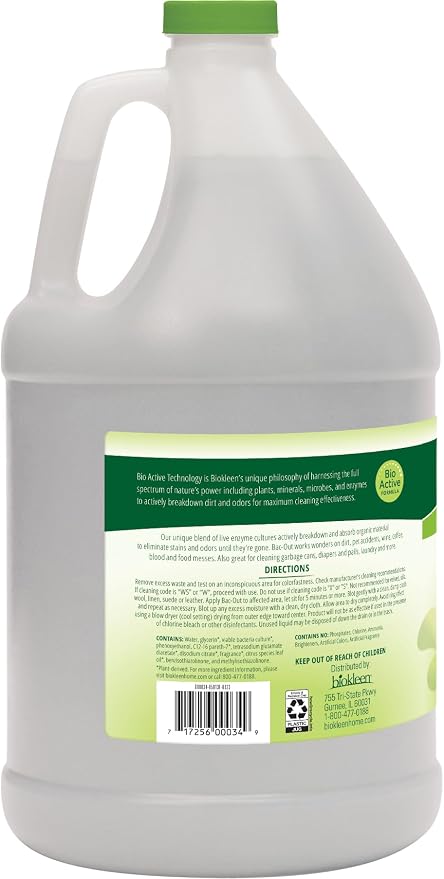 Biokleen Bac-Out Carpet Stain Remover Enzymatic, Destroys Stains & Odors Safely - Image 2