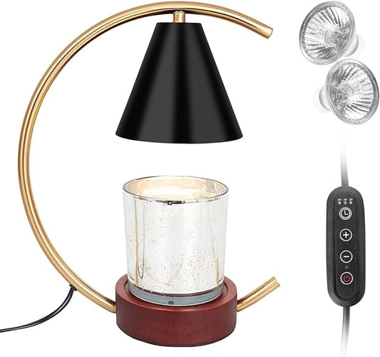 Candle Warmer Lamp with Timer and Dimmer, Electric Scented Wax Warmer - Image 2