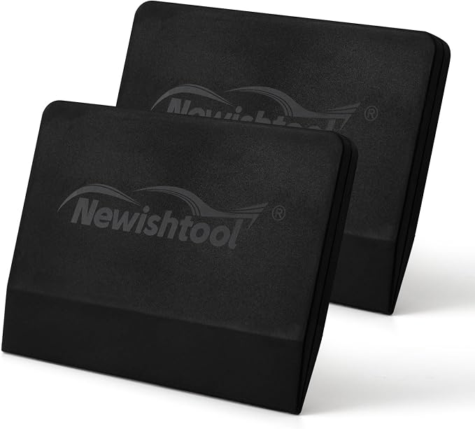 NEWISHTOOL Soft Silicone Squeegee, Window Tint V-Blade Scraper - Image 8