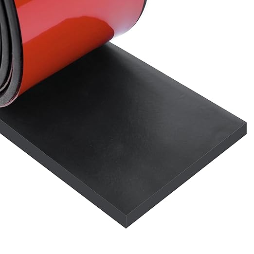 Adhesive Rubber Strips Neoprene Rubber Sheets, Rolls & Strips by Kikerike