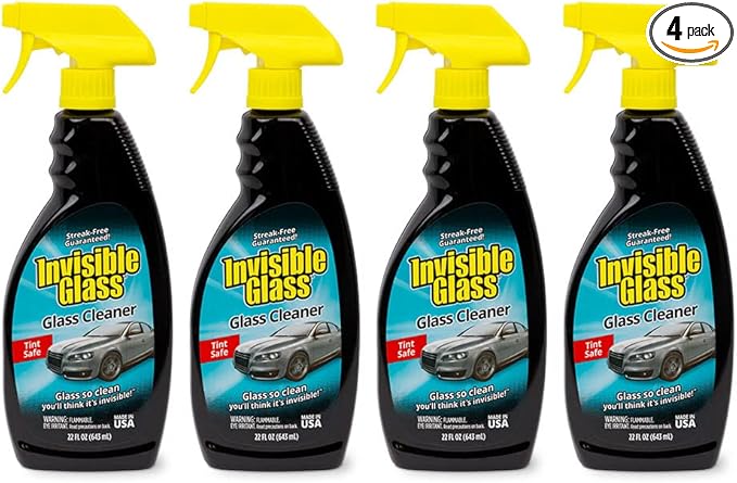 Invisible Glass 92164-4PK Premium Glass and Window Cleaner by InvisibleGlass