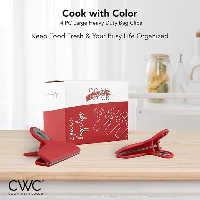 COOK WITH COLOR Bag Clips - Image 2