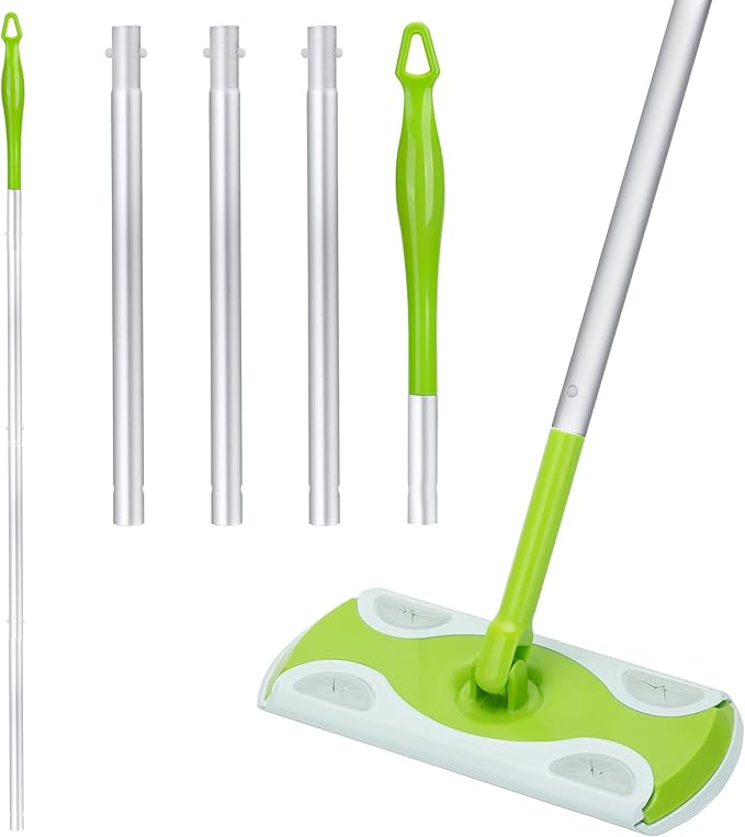 Mop Handle Compatible with Swiffer, Detachable Green Extra Long Mop Handle by Unknown