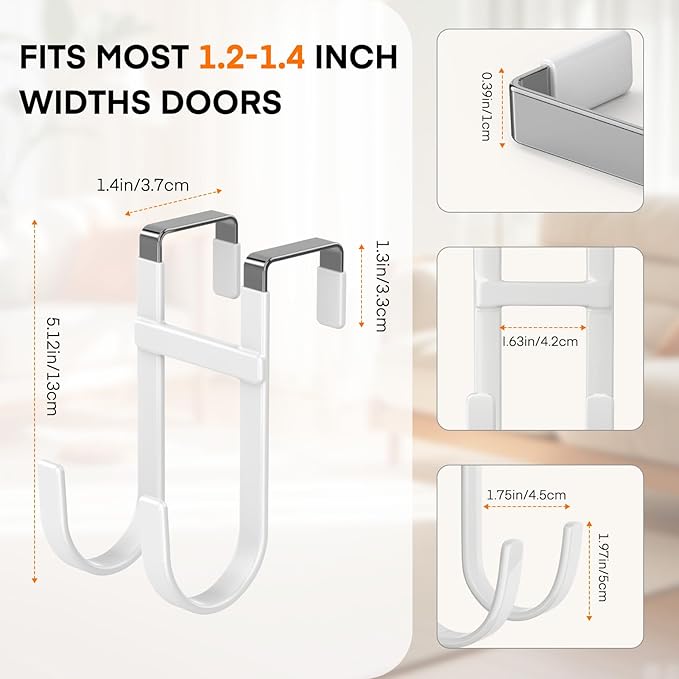 FYY Over The Door Hooks - Image 2