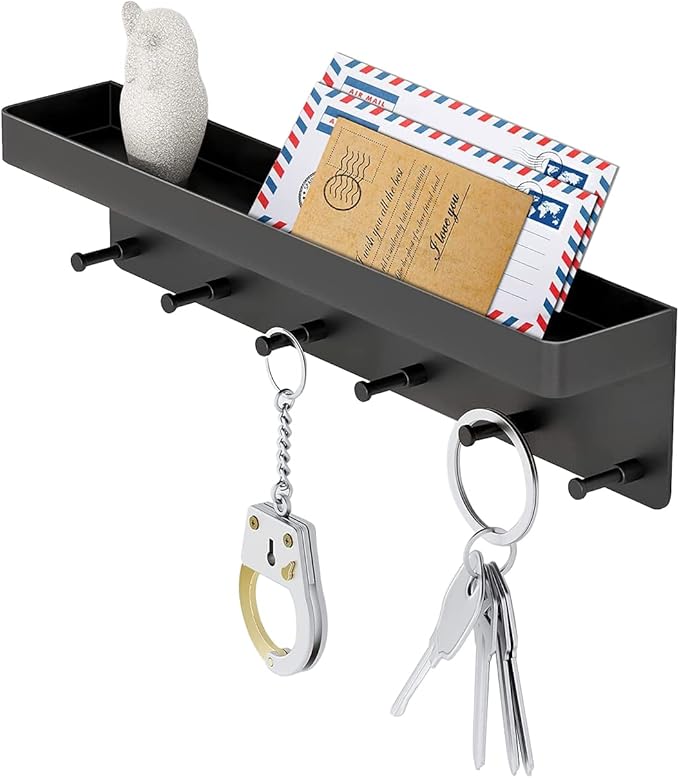 MKO Key Holder Wall Mount, Key Holder Wall Mount Adhesive by MKO