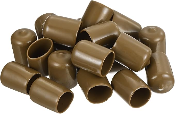 uxcell 20pcs Rubber End Caps 19mm ID Vinyl PVC Round Tube Bolt Cap Cover Screw - Image 4