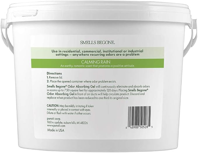 SMELLS BEGONE 1-Gallon Odor Absorber Gel - Image 2