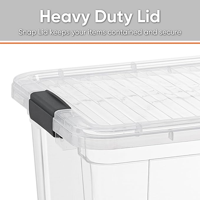 Superio Storage Bins with Lids - Image 3