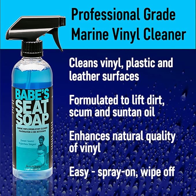Babe’s Seat Soap – Marine Vinyl, Plastic & Leather Cleaner - Image 2