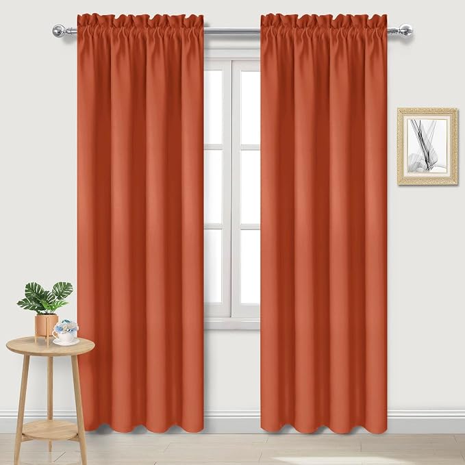 DWCN Blackout Curtains Thermal Insulated, Energy Saving & Noise Reducing by DWCN