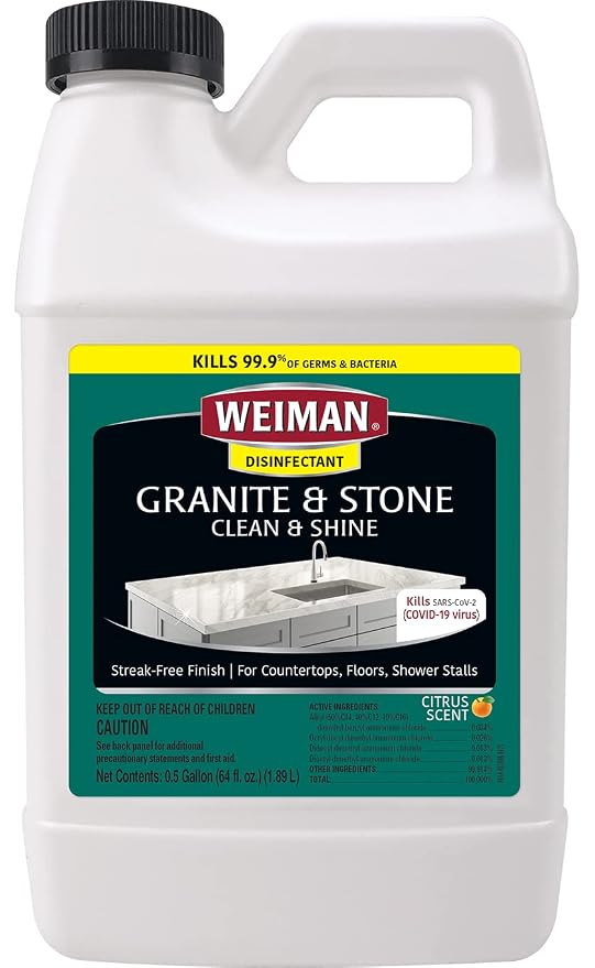 Weiman Disinfecting Granite Daily Clean & Shine Refill, 64 Oz by Weiman