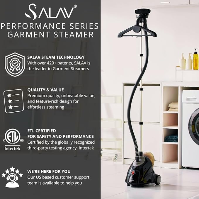 SALAV GS18-DJ Standing Garment Steamer - Image 2