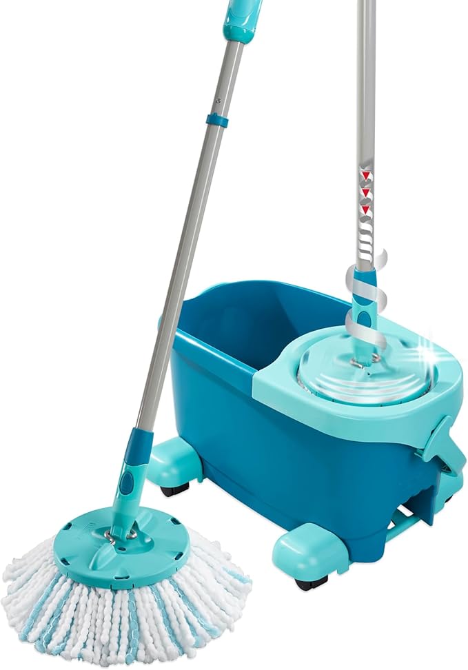 Leifheit Clean Twist Spin Mop and Bucket Set by LEIFHEIT