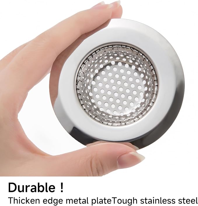 2PCS Bathtub Drain Strainer Cover - Image 6