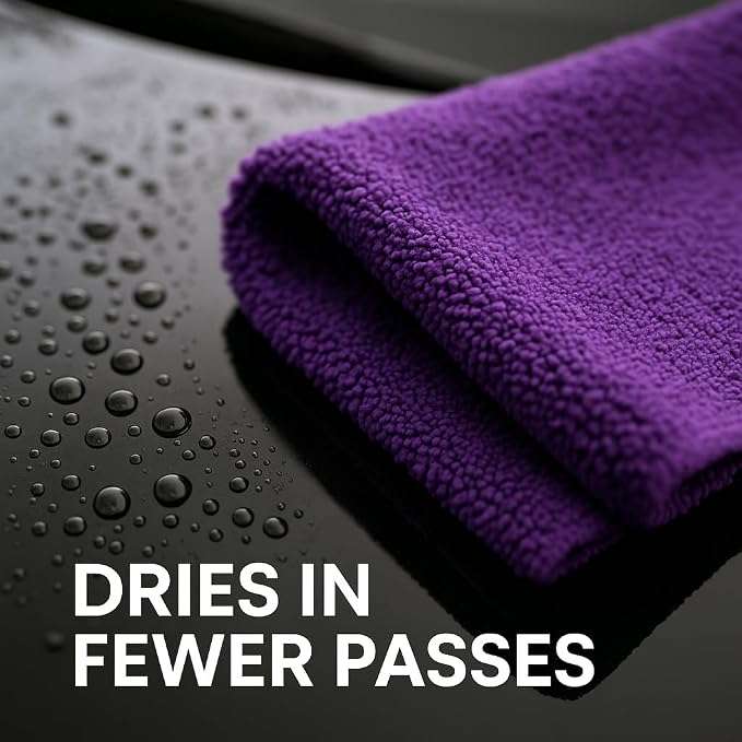 PAKS - 3 Pack Reusable Microfiber Towels - 16x24 Micro Fiber Towels Car - Image 5
