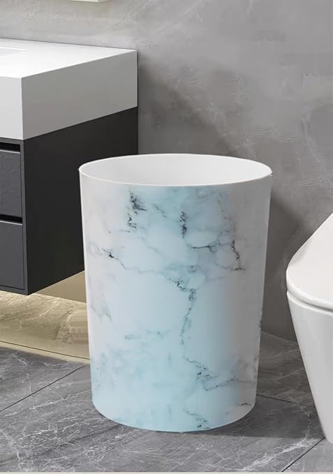 Feisco Small Trash Can for Bathroom, 2 Gallon Trash Can Trash Bin Wastebasket - Image 6